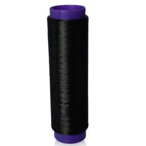 Fibre conductrice en polyester